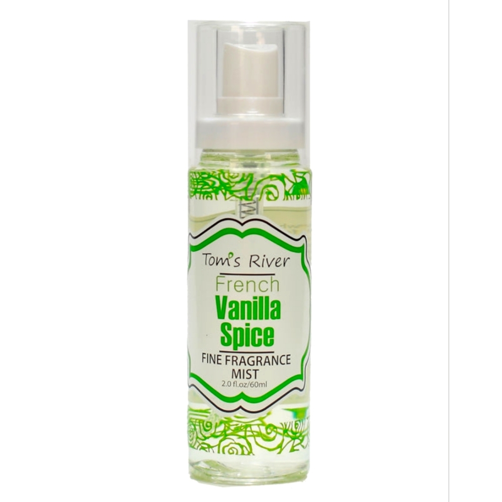 Toms River French Vanilla Spice Fine Fragrance Body Mist 2oz